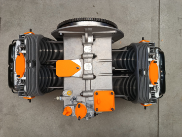 Preview: Abdeckung für Motoröffnungen bei Motorinstandsetzung Tuning VW Käfer Bus T1 T2 Karmann Typ1 Motor Doppelkanal / Abdichtung Shortblock sauberes arbeiten